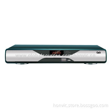 DVB-T2 Receiver with One USB2.0 and HDMI, MPEG-4 and H.264
